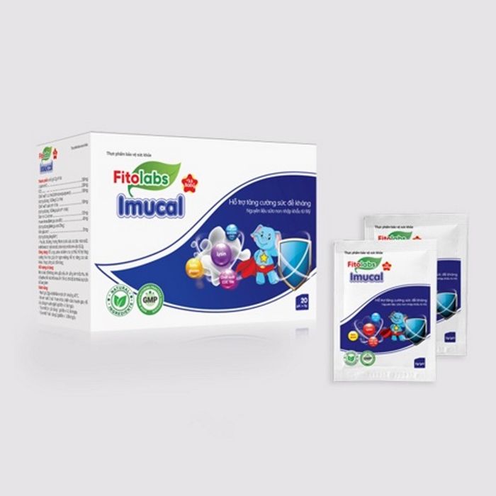 Hình ảnh thực tế cốm Fitolabs Imucal - Hỗ trợ tiêu hóa và miễn dịch