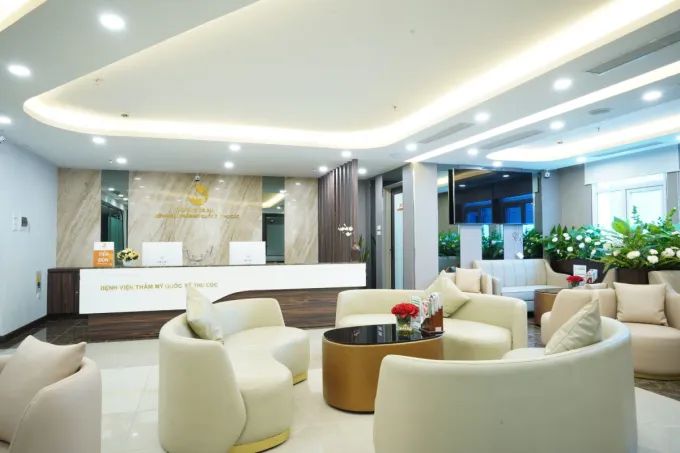 Không gian sang trọng chuẩn 5 sao tại Bệnh Viện Thẩm Mỹ Thu Cúc