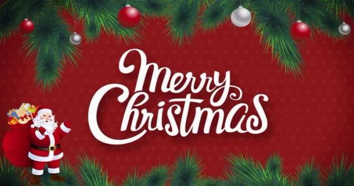 Hình ảnh minh họa lời chúc Giáng sinh ý nghĩa số 6 từ Ông già Noel