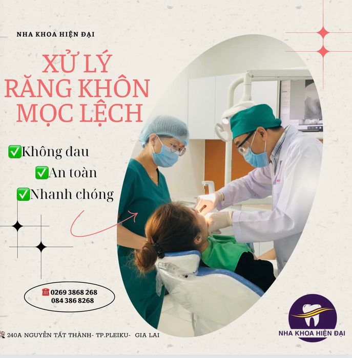 Hình ảnh cơ sở vật chất hiện đại tại Nha Khoa Hiện Đại Gia Lai