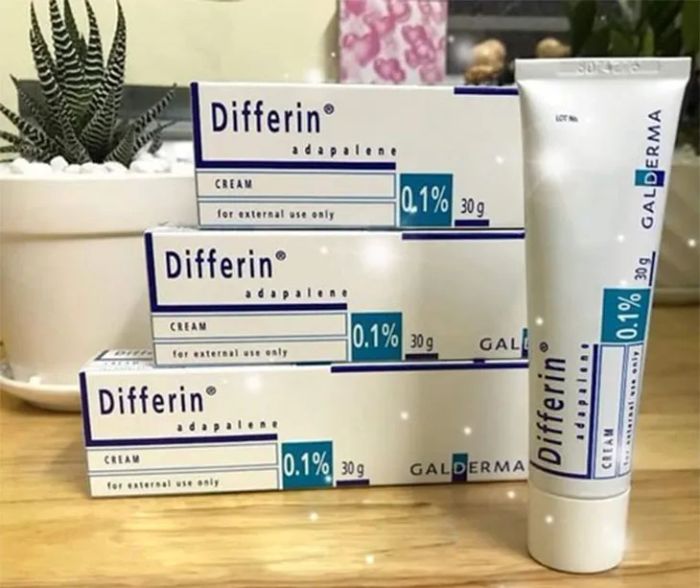 Hình ảnh minh họa cơ chế kháng viêm của Differin