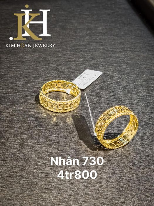 [Hình ảnh] Bộ sưu tập nhẫn cưới tinh xảo tại Tiệm Vàng Kim Hoan