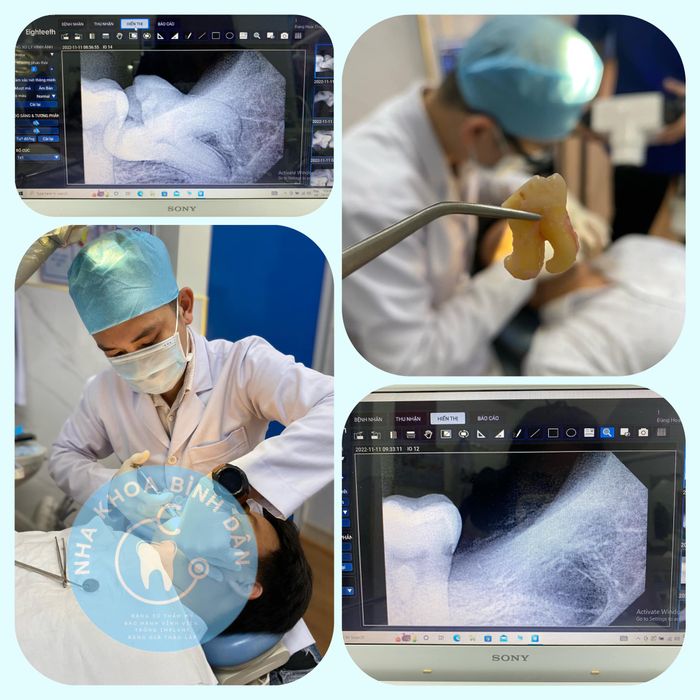 Hình ảnh đội ngũ bác sĩ tại Nha Khoa Bình Dân