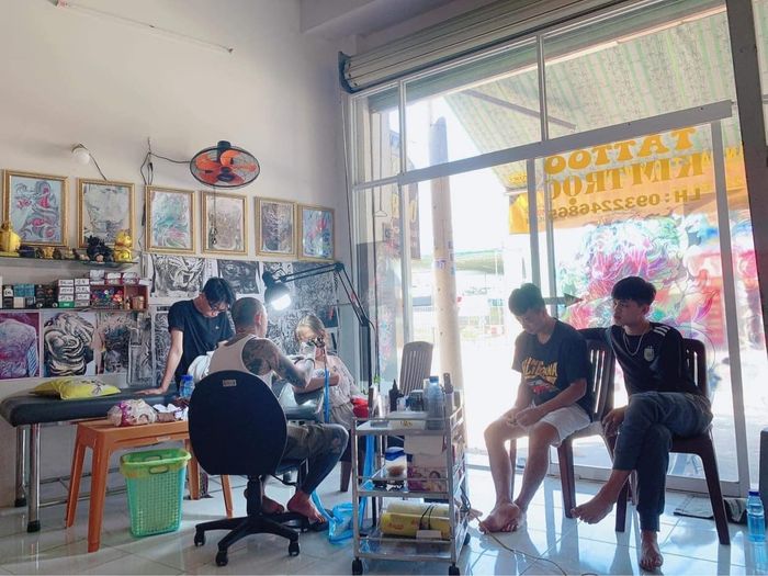 Hình ảnh nghệ thuật ấn tượng tại Tattoo Kim Trọc