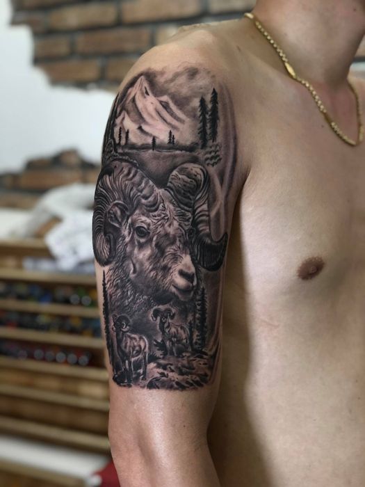 Tác phẩm nghệ thuật ấn tượng tại Olwen Tattoo