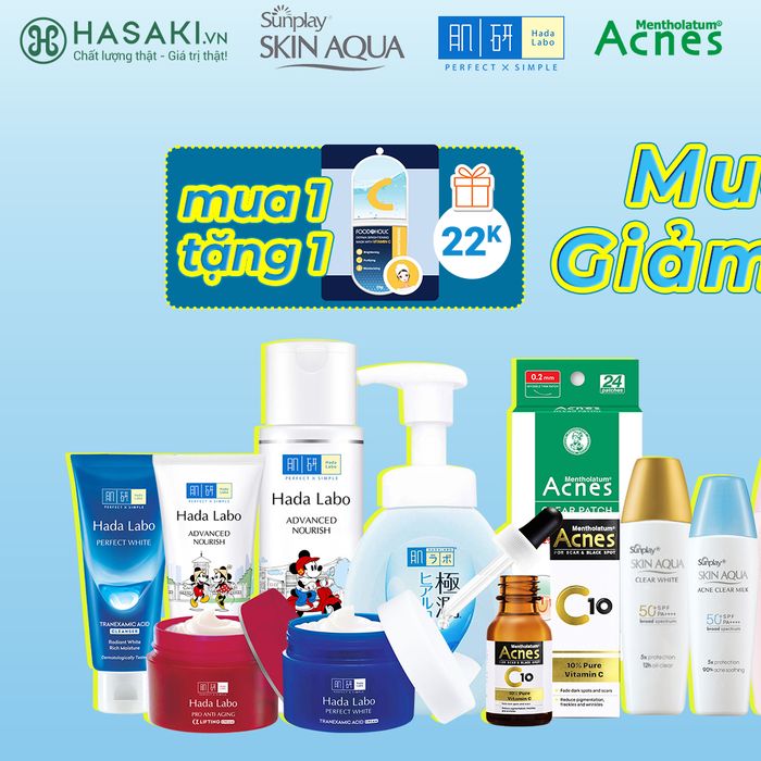Không gian mua sắm hiện đại tại Hasaki