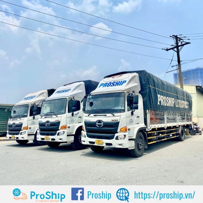 Proship Logistics ảnh 2 – Khoảnh khắc chân thực từ tuyến đường chuyên chở hiện đại