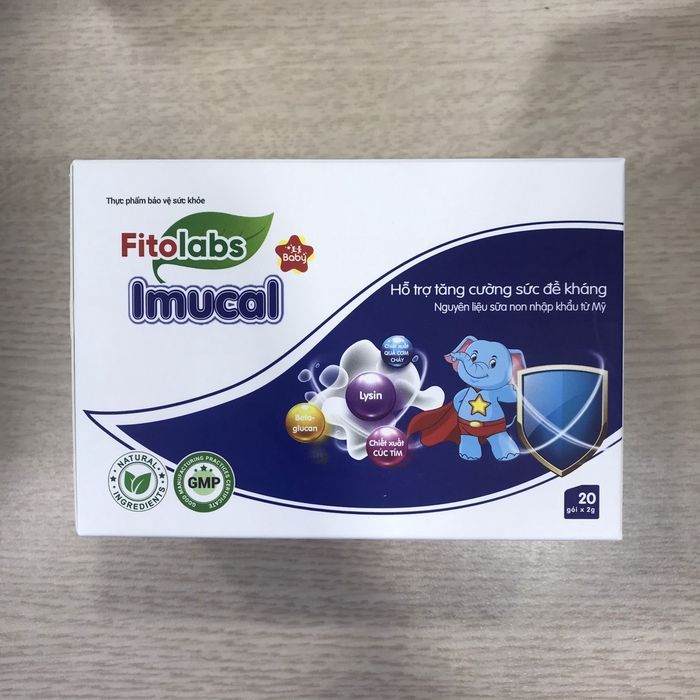 Hình ảnh cốm Fitolabs Imucal - Công thức tăng đề kháng đột phá