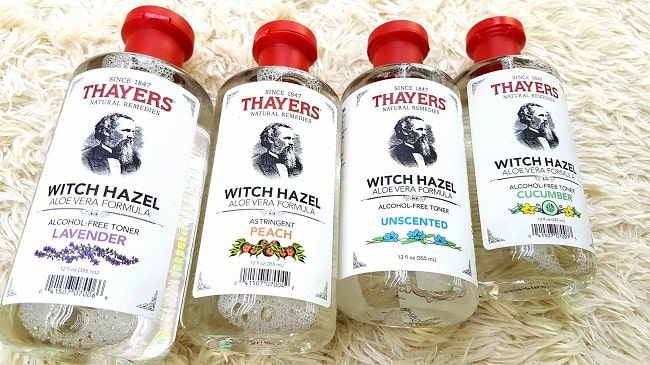 Thayers Alcohol-Free Witch Hazel Toner - Hình ảnh thực tế sản phẩm