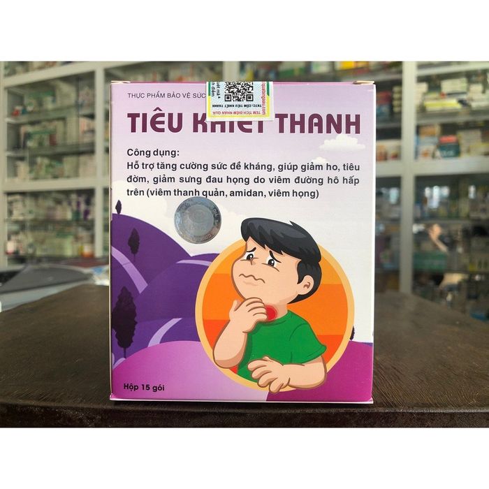 Hình ảnh cốm Tiêu Khiết Thanh - Bảo vệ hệ hô hấp toàn diện