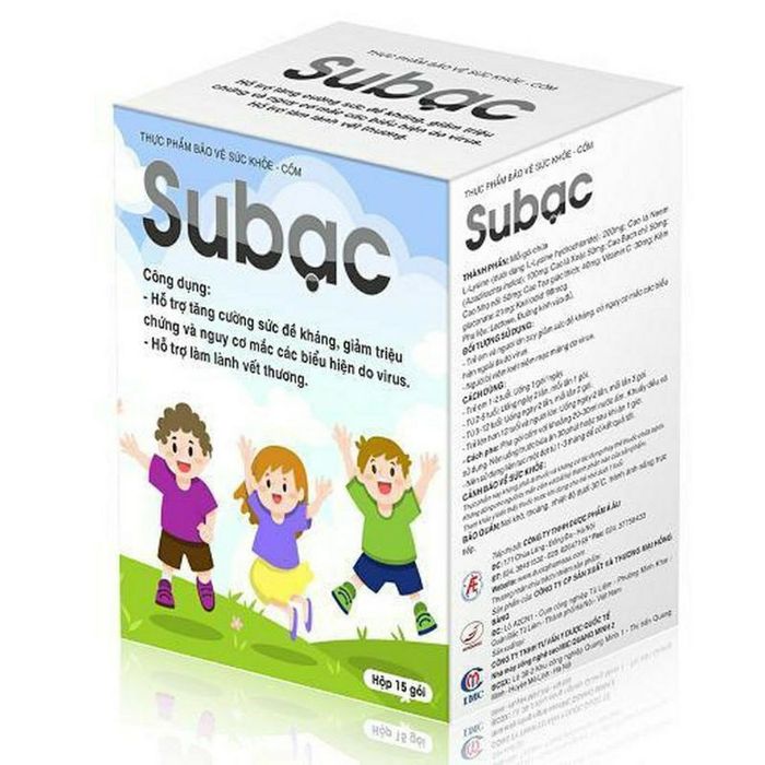Hình ảnh cốm Subạc - Giải pháp tăng đề kháng từ thiên nhiên