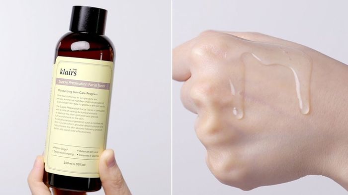Toner Klairs - Hình ảnh minh họa sản phẩm (phiên bản chai nâu)