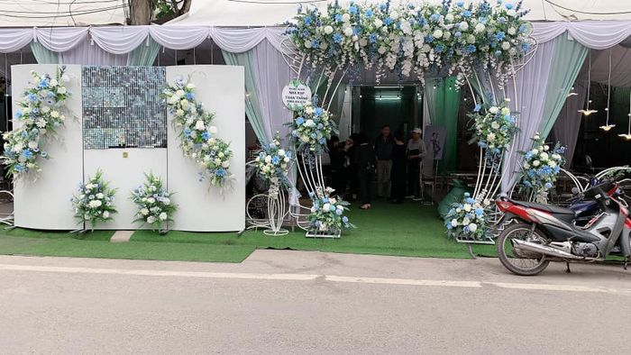 Không gian tiệc cưới ấn tượng do Toàn Thắng Wedding thực hiện