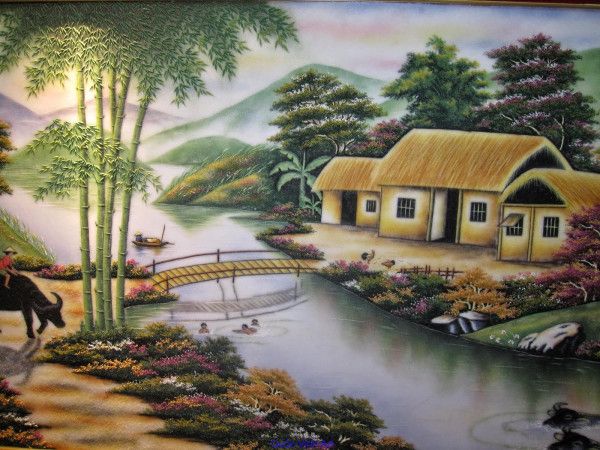 Hình ảnh minh họa làng quê đổi mới (Nguồn: Internet)
