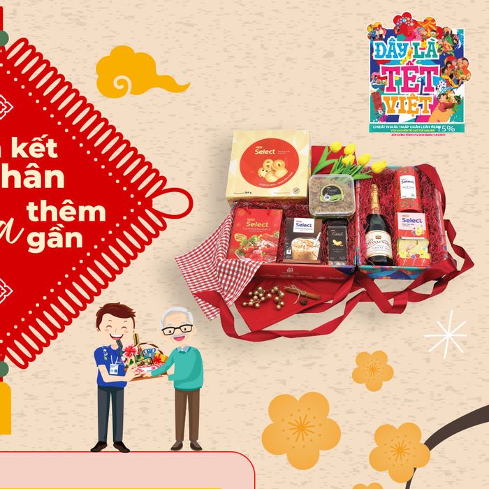 Coopmart Biên Hòa - Không gian quà Tết rực rỡ