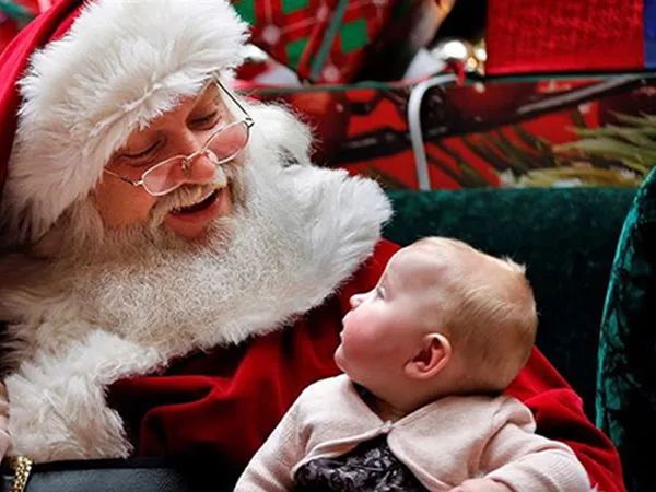 Hình ảnh minh họa lời chúc Giáng sinh ý nghĩa số 2 từ Ông già Noel