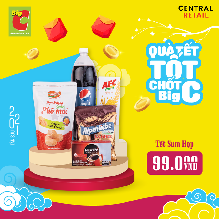 Big C Đồng Nai - Bộ sưu tập quà Tết đa dạng