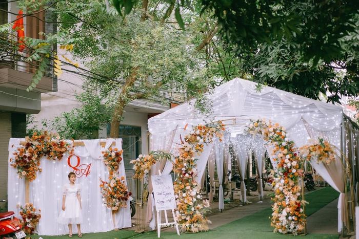 Không gian tiệc cưới sang trọng được thiết kế bởi Phương Anh Wedding