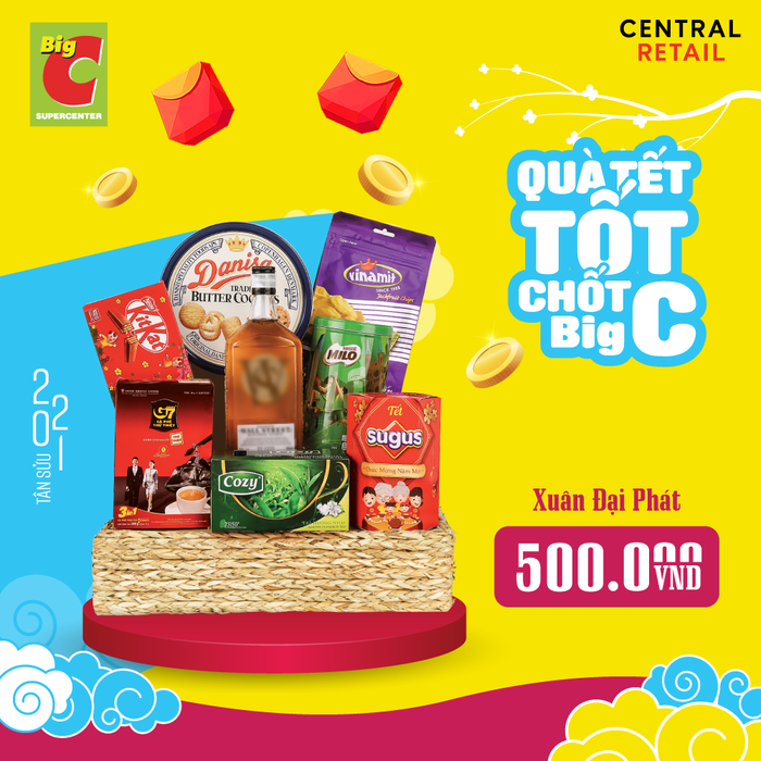 Big C Đồng Nai - Không gian quà Tết rực rỡ