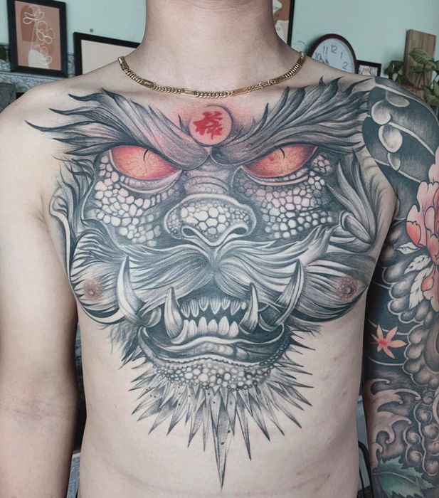 Tác phẩm nghệ thuật ấn tượng tại Phạm Viết Hoà Tattoo