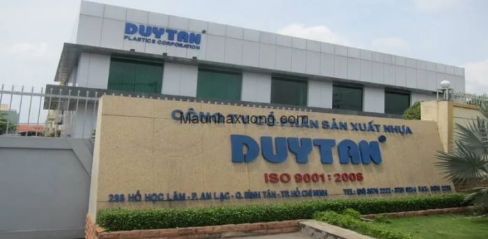 Hình ảnh nhà máy sản xuất hiện đại của Công Ty CP Nhựa Khôi Nguyên