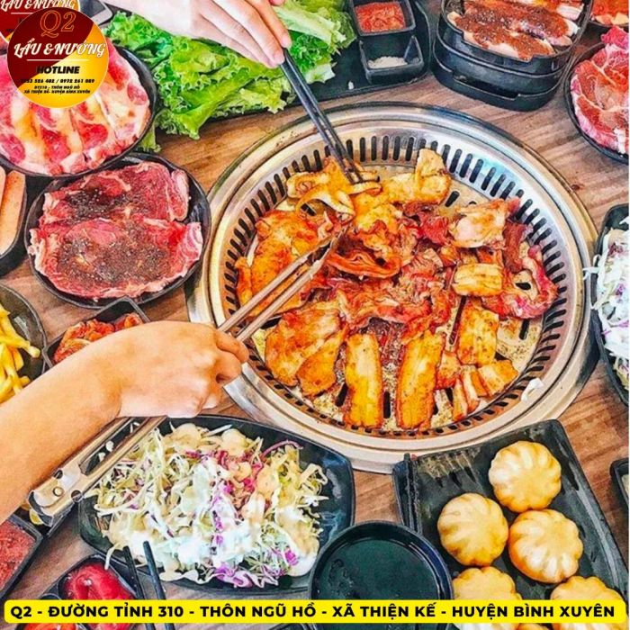 Những món nướng hấp dẫn làm nên thương hiệu Q2