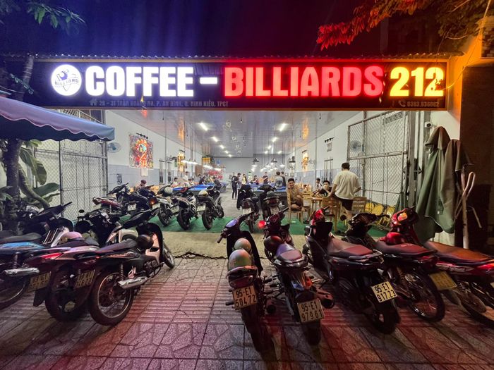 Coffee Billiards 212 - Bộ sưu tập hình ảnh ấn tượng về không gian bi-a đẳng cấp
