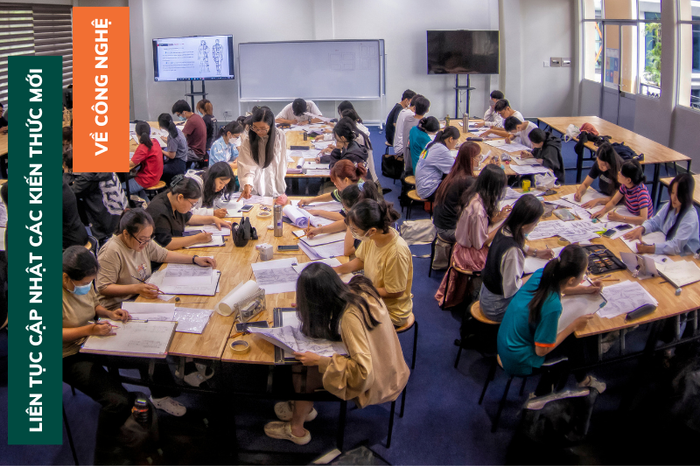 Thư viện hiện đại và không gian học tập tại Đại học Kinh tế TP.HCM