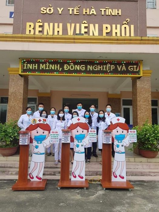Hình ảnh Bệnh Viện Phổi Hà Tĩnh - Không gian xanh mát và hiện đại