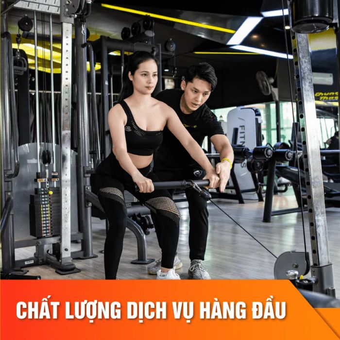 Hình ảnh thực tế về cơ sở vật chất hiện đại tại Chung Thao Fitness & Yoga Centre
