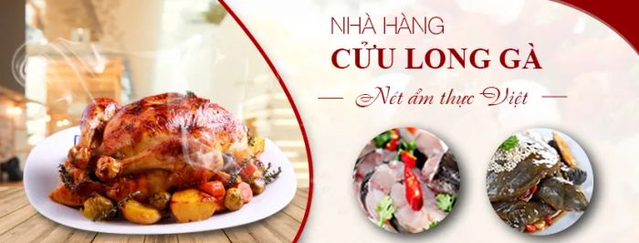 Không gian ấm cúng và món ngon tại Nhà Hàng Cửu Long Gà