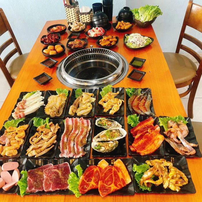 Ảnh chân thực về không gian ẩm thực tại ViVu Buffet