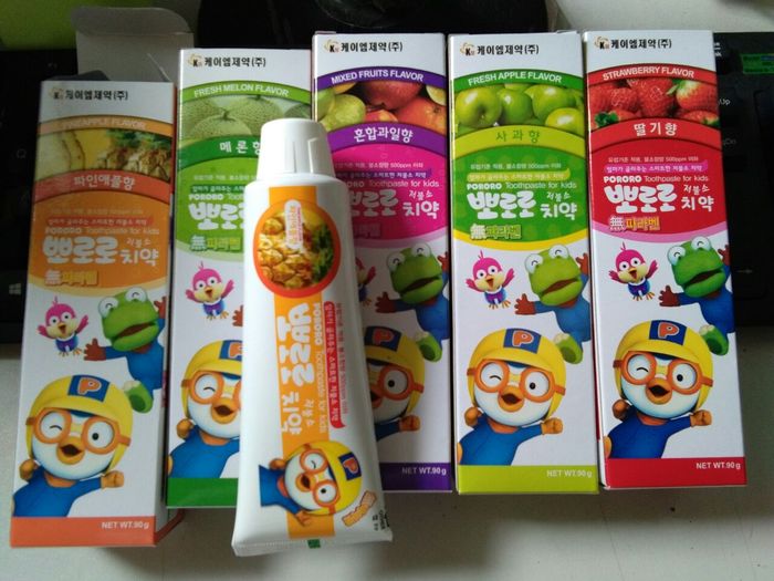 Kem đánh răng cho trẻ em Pororo ảnh 1