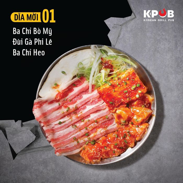 Không gian nướng thùng phuy đậm chất Hàn tại K-PUB