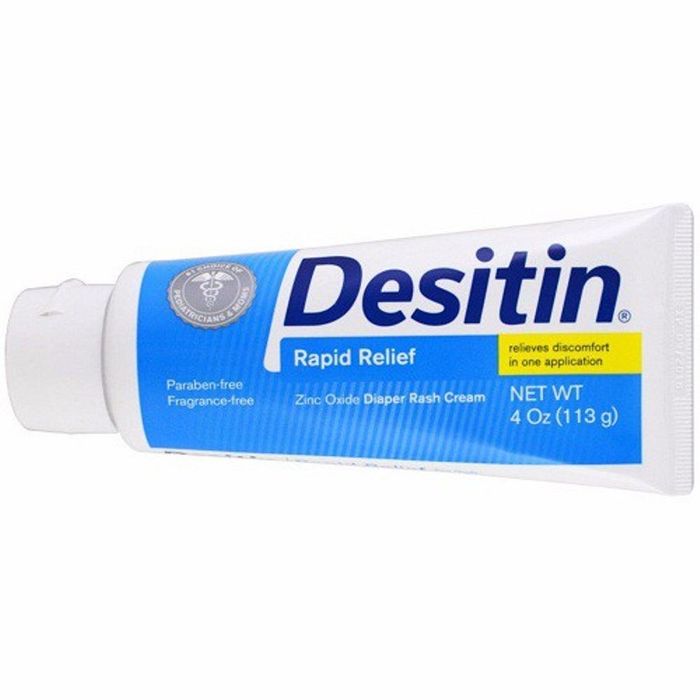 Kem chống hăm Desitin Maximum Strength - phiên bản cao cấp với hình ảnh minh họa rõ nét