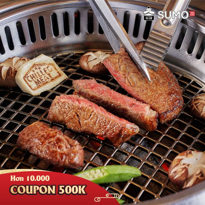 Hình ảnh trải nghiệm ẩm thực tại Sumo BBQ