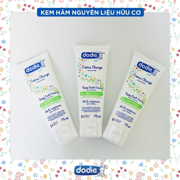 Hình ảnh bao bì kem hăm Dodie phiên bản mới