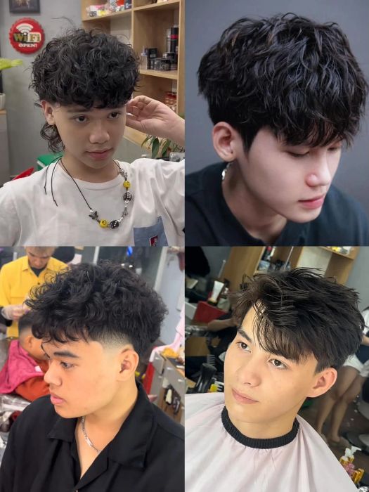 Không gian sang trọng tại Barbershop Hoàn Mỹ