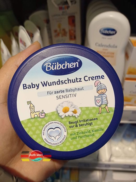 Hình ảnh bao bì kem ngừa hăm Bubchen phiên bản mới