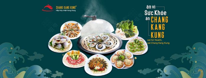 Không gian ẩm thực hấp thủy nhiệt tại Chang Kang Kung