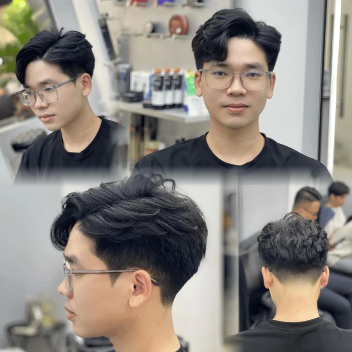 Tác phẩm nghệ thuật từ bàn tay thợ cắt tại Cao Nguyên Barber Shop