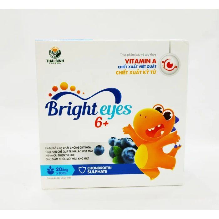 Hình ảnh thực tế Siro bổ mắt Bright Eye - phiên bản cải tiến
