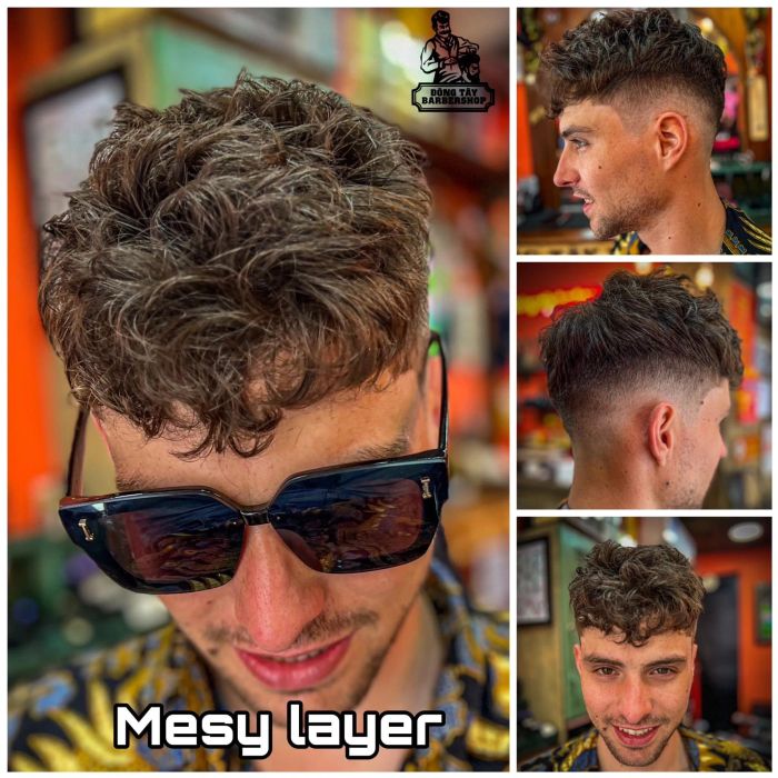 Không gian sang trọng tại Đông Tây Barbershop