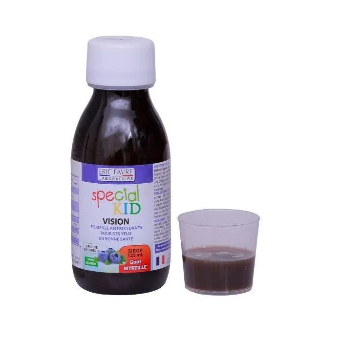 Siro Special Kid Vision - Hình ảnh chân thực về sản phẩm bổ mắt hàng đầu từ Pháp