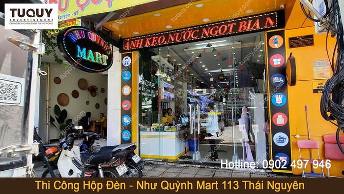 Thư viện hình ảnh thi công thực tế - Quảng Cáo Tứ Quý Mẫu 2
