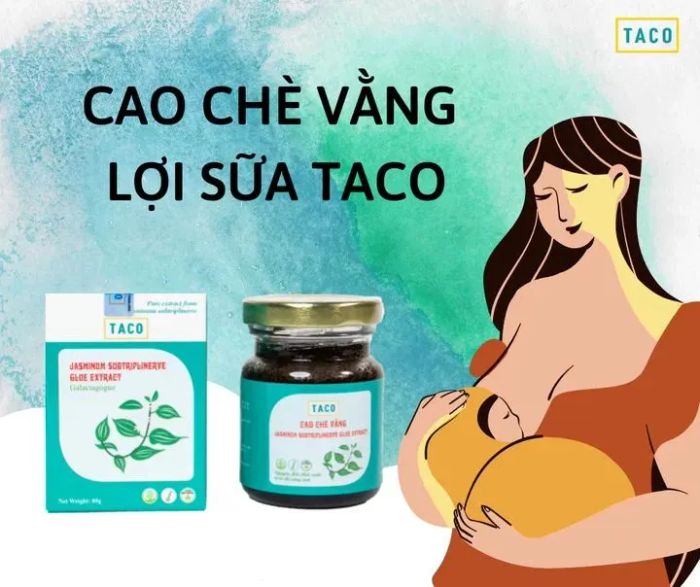 Hình ảnh chân thực sản phẩm Cao chè vằng TACO