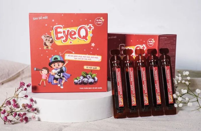 Siro EyeQ+ - Hình ảnh minh họa sản phẩm bổ mắt công nghệ cao từ Pháp
