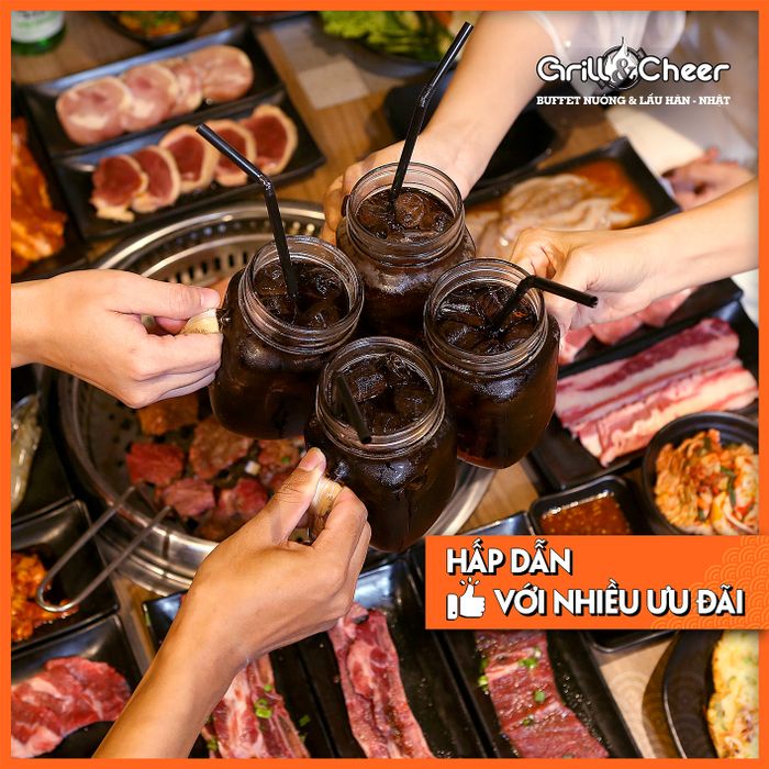 Trải nghiệm ẩm thực đa giác quan tại GRILL & CHEER - Ảnh 2