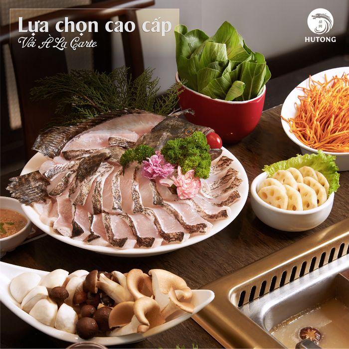 Nồi lẩu Tứ Xuyên đặc trưng tại Hutong