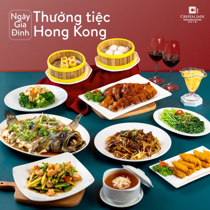 Không gian ẩm thực sang trọng tại Crystal Jade Kitchen